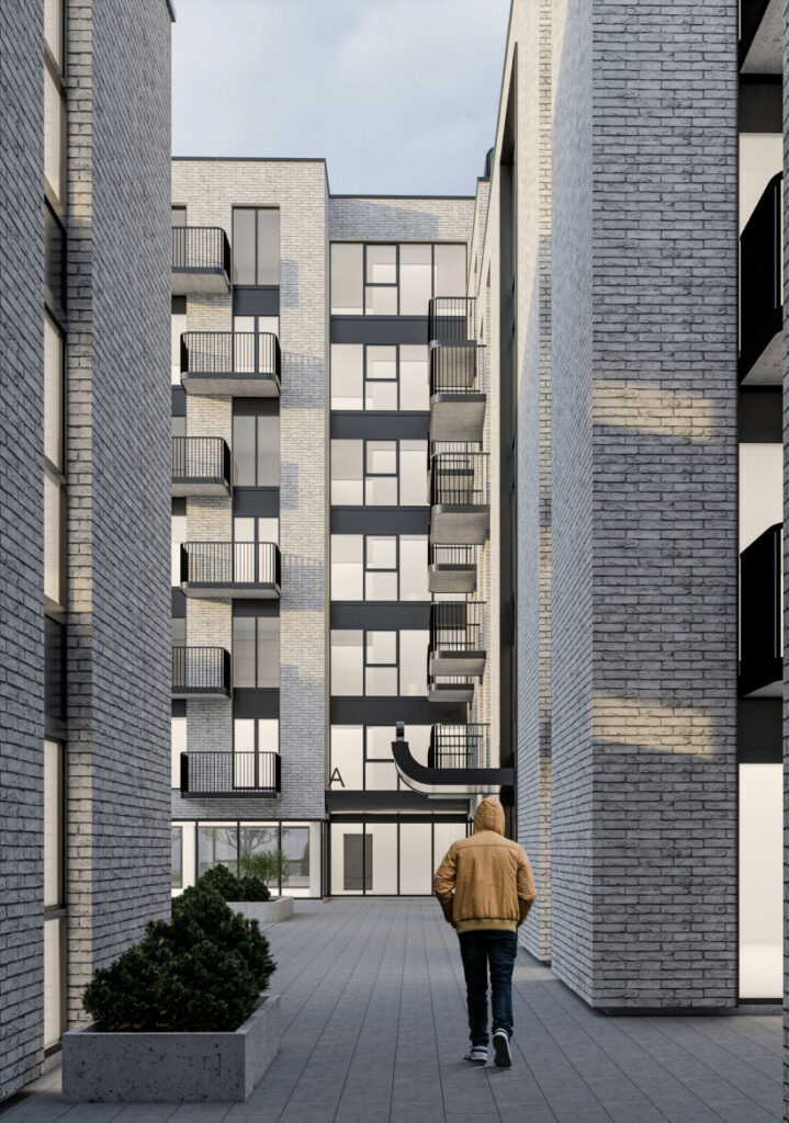 Bangų g. 26 (Bangų g. 26) - Multi apartment - visualization