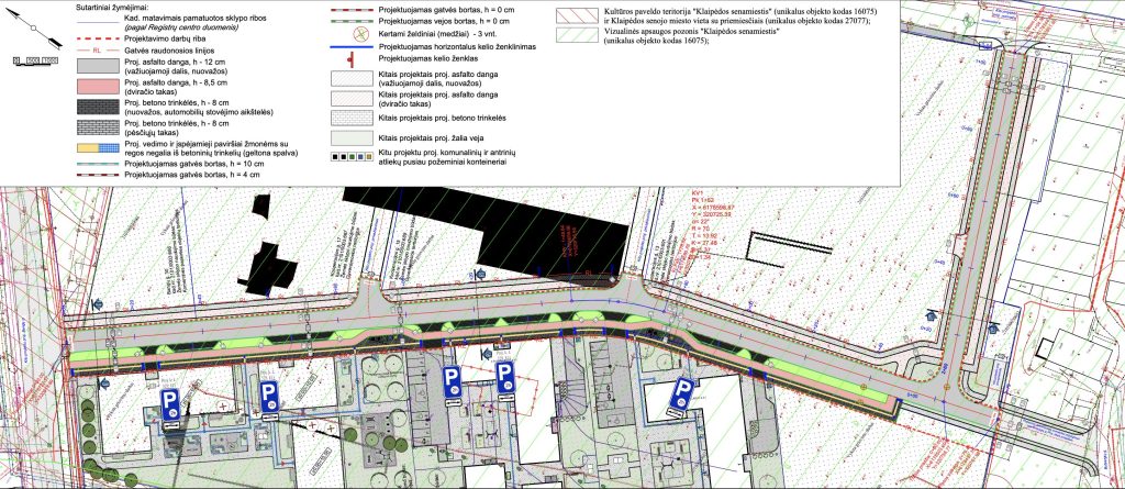 Bangų gatvės pratęsimas (Bangų g.) - Road - visualization