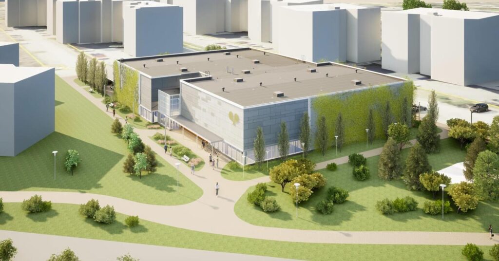 Helme 18 (Helme 18) - Sports arena - visualization