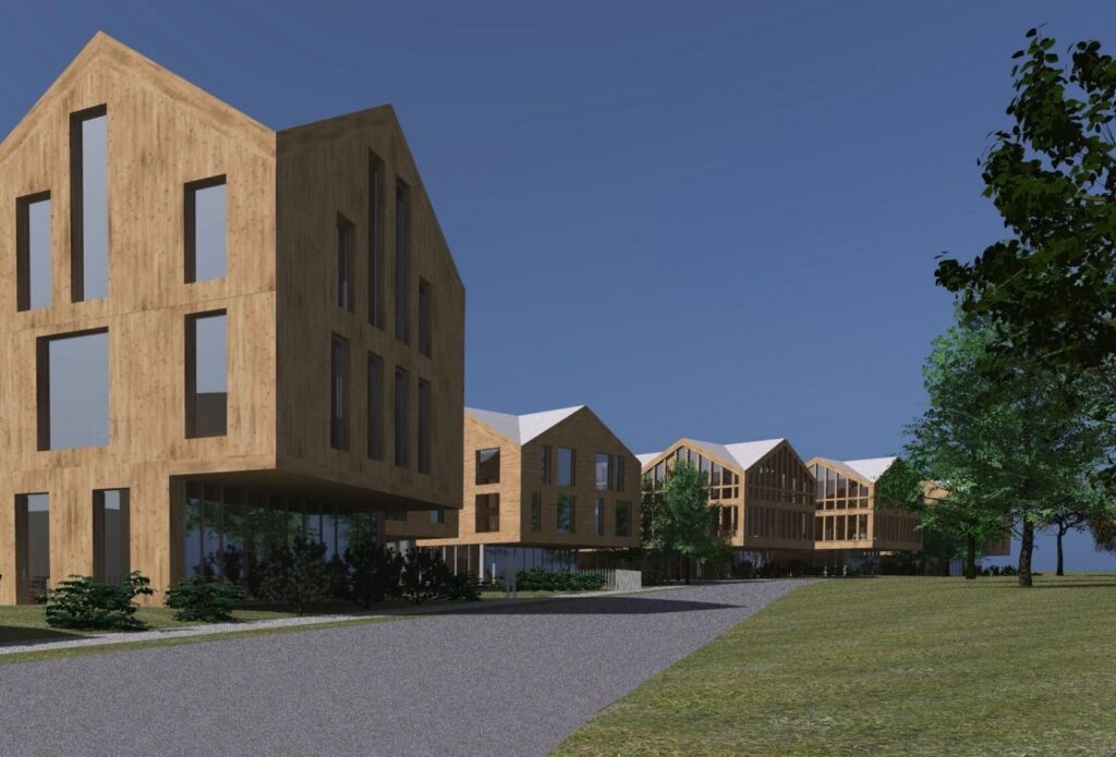 Juodupio g. 36 (Juodupio g. 36) - Multi apartment, Office center - visualization