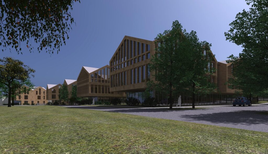 Juodupio g. 36 (Juodupio g. 36) - Multi apartment, Office center - visualization