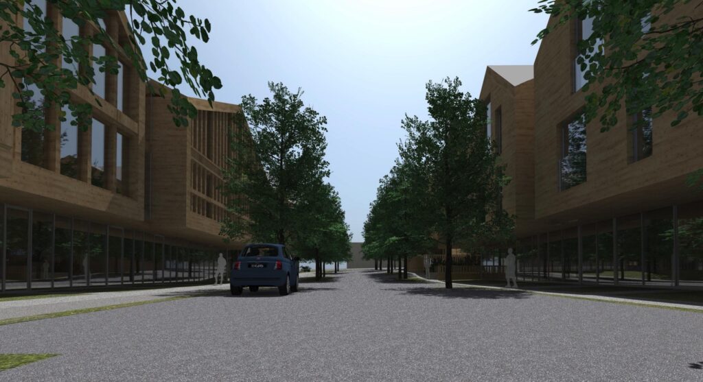 Juodupio g. 36 (Juodupio g. 36) - Multi apartment, Office center - visualization