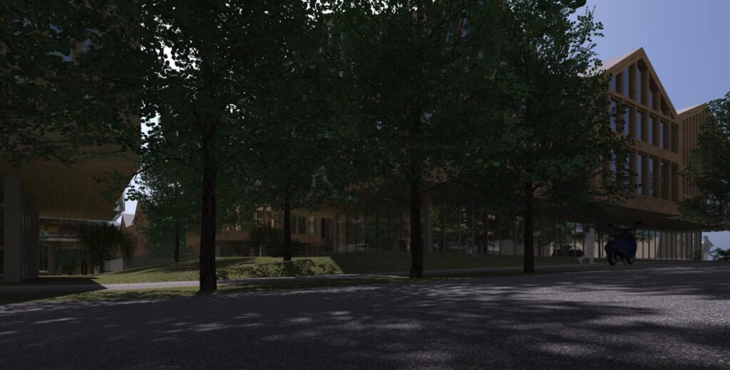 Juodupio g. 36 (Juodupio g. 36) - Multi apartment, Office center - visualization