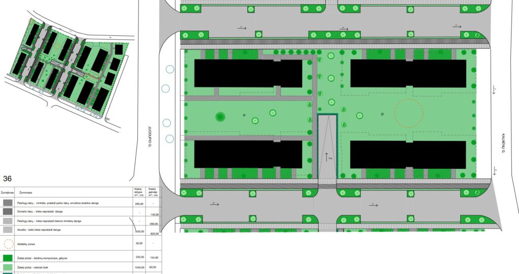 Juodupio g. 36 (Juodupio g. 36) - Multi apartment, Office center - visualization