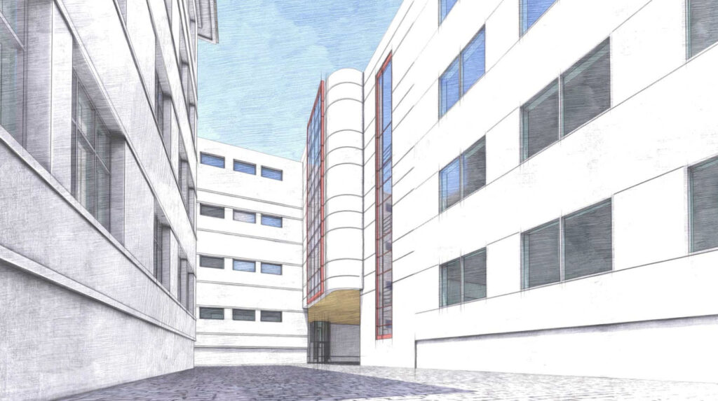 Klaipėdos ligoninė priestatas (S. Nėries g. 3) - Hospital - visualization