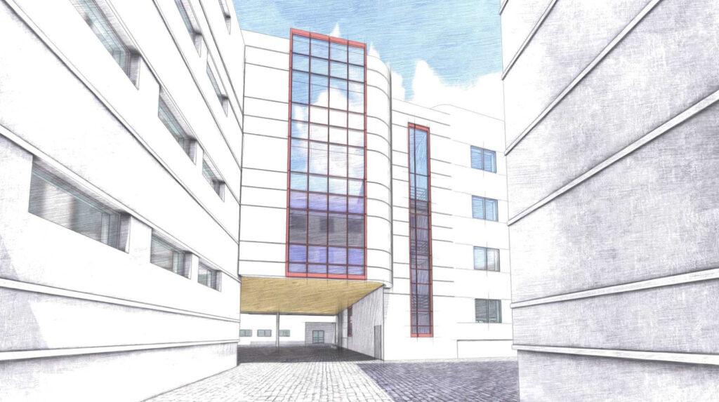 Klaipėdos ligoninė priestatas (S. Nėries g. 3) - Hospital - visualization