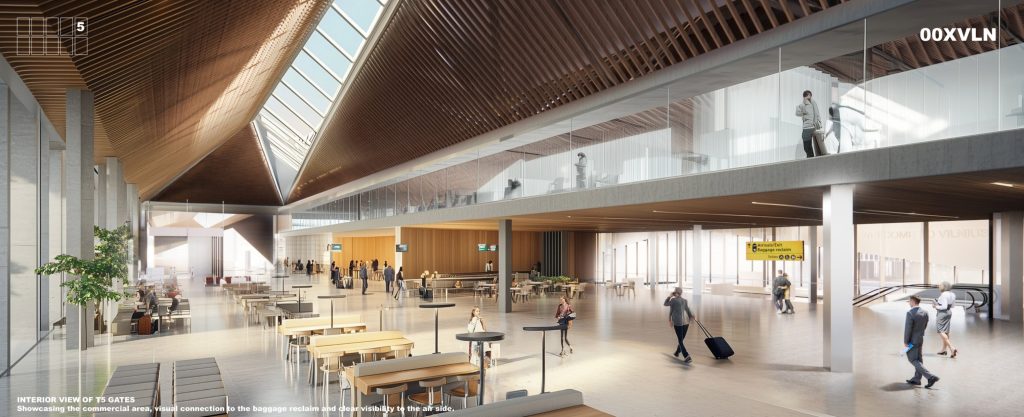 VNO atvykimo terminalas (Rodūnios kel. 2) - Lennujaam - visuaalne