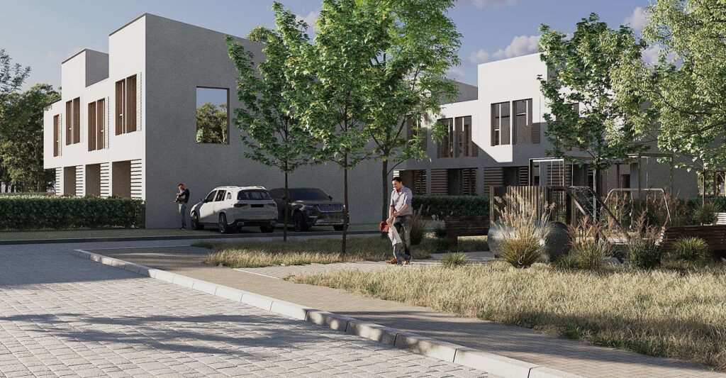 Molėtų pl. 139, 141, 143, 145, 147, 149, 151, 153, 155 (Molėtų pl. 139, 141, 143, 145, 147, 149, 151, 153, 155) - Row housing - visualization