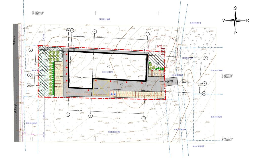 Molėtų pl. 85 (Molėtų pl. 85) - Shopping center - visualization