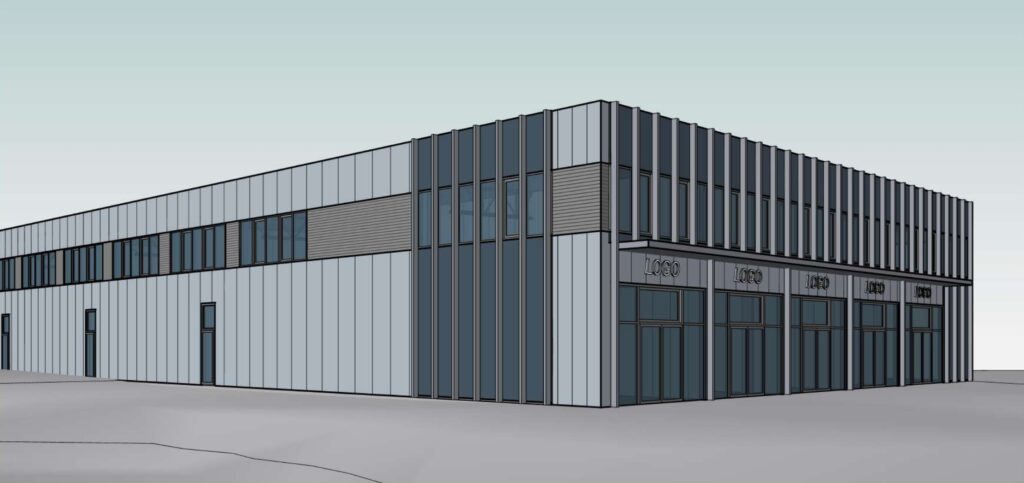 Molėtų pl. 85 (Molėtų pl. 85) - Shopping center - visualization