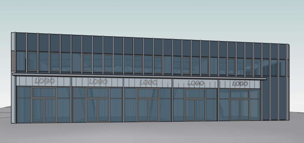 Molėtų pl. 85 (Molėtų pl. 85) - Shopping center - visualization