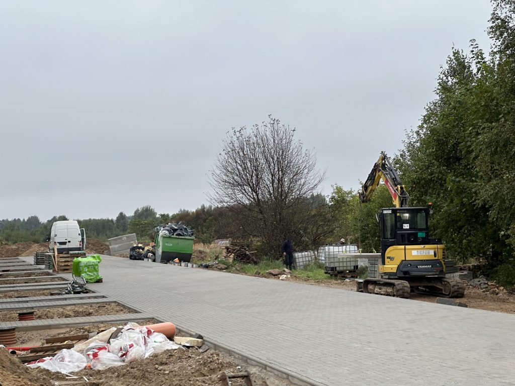 Edinburgo namai 2 etapas (Edinburgo g. 35A) - Row housing - construction photos