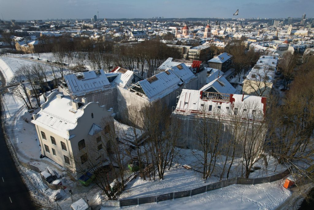 Ričardo Gavelio skveras (K. Vanagėlio g.) - Laukums - būvdarbu attēli