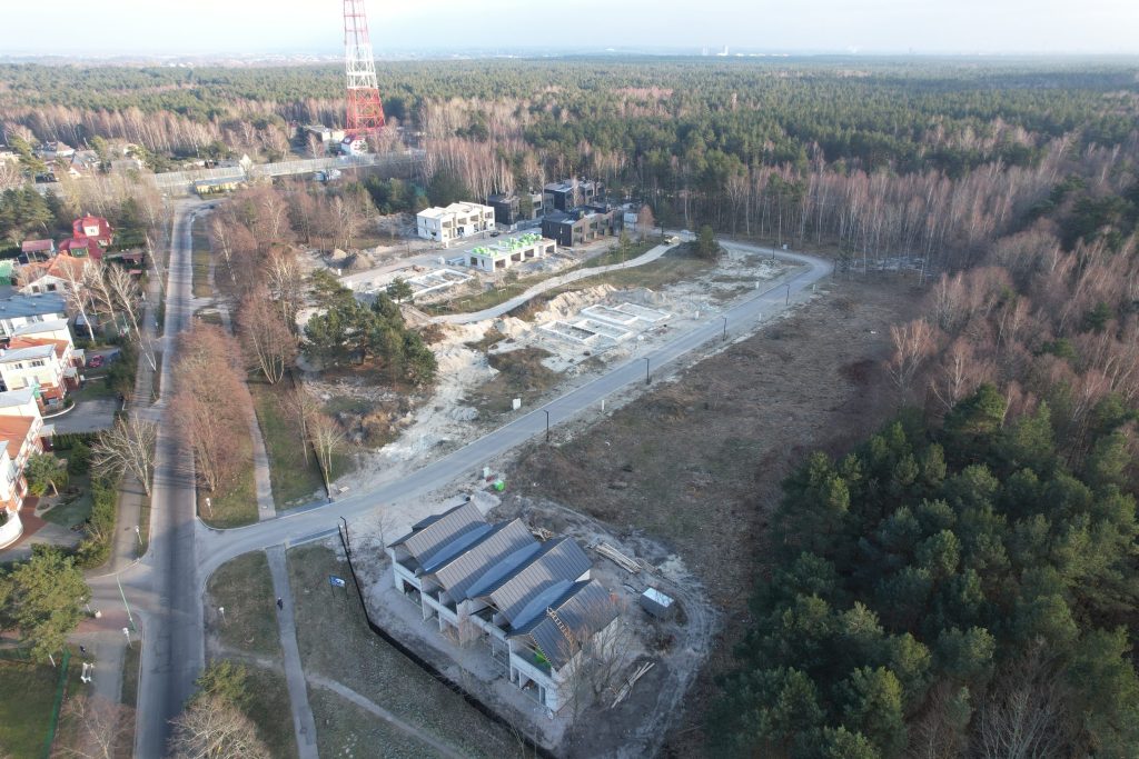 Pušyno Rezidencijos 3 etapas sublokuoti namai (J. A. Klempo g. 1, J. A. Klempo g. 2, E. Franco g. 1, E. Franco g. 2) - Row housing - construction photos