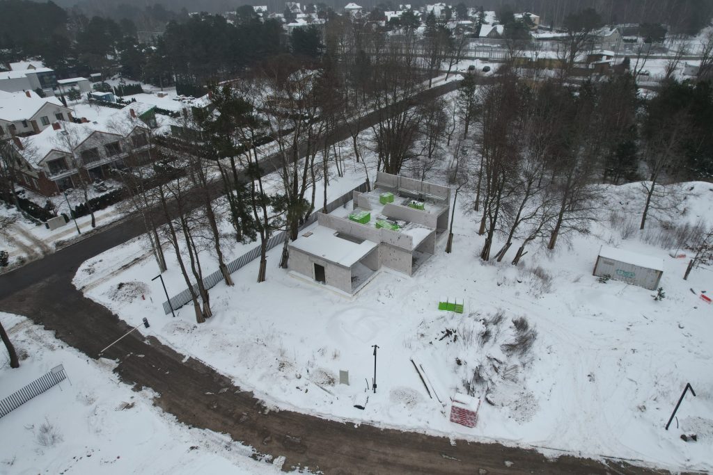 Pušyno Rezidencijos 3 etapas sublokuoti namai (J. A. Klempo g. 1, J. A. Klempo g. 2, E. Franco g. 1, E. Franco g. 2) - Row housing - construction photos