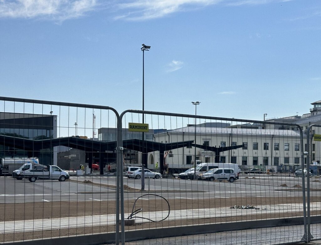 VNO aikštelių ir privažiavimo rekonstrukcija (Rodūnios kel. 2) - Parking facility - construction photos
