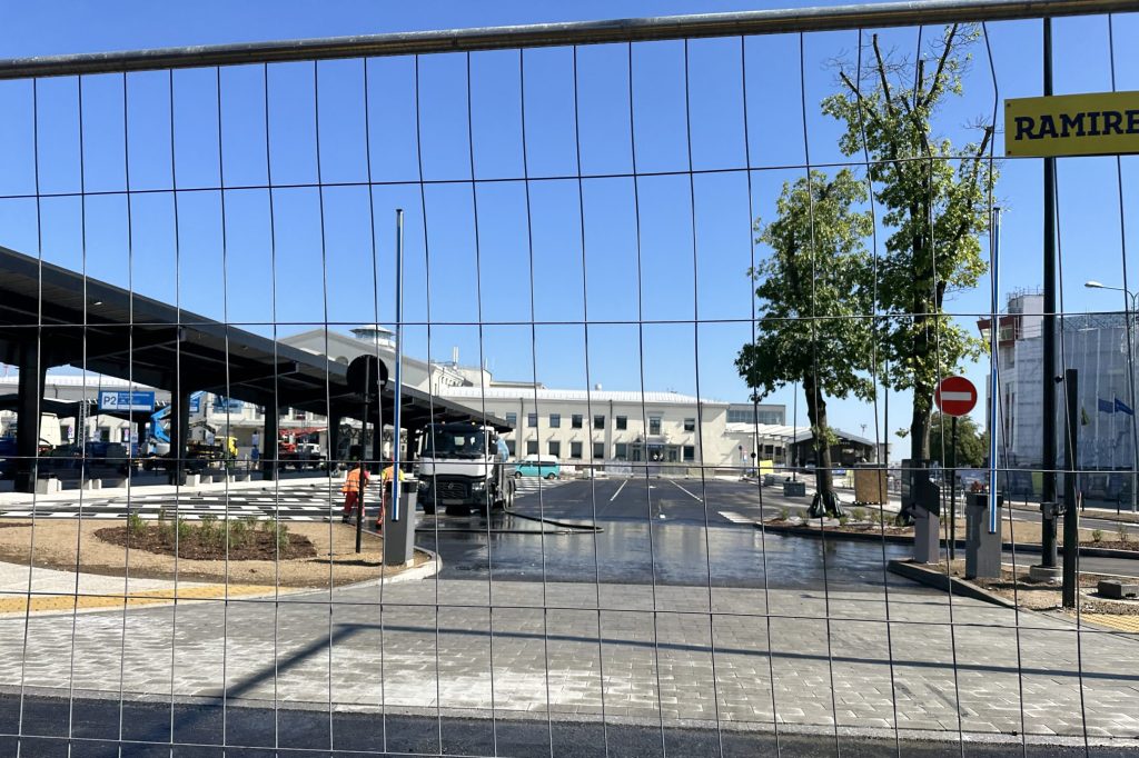 VNO aikštelių ir privažiavimo rekonstrukcija (Rodūnios kel. 2) - Parking facility - construction photos