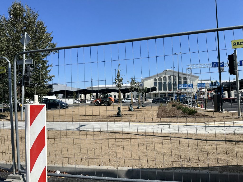 VNO aikštelių ir privažiavimo rekonstrukcija (Rodūnios kel. 2) - Parking facility - construction photos