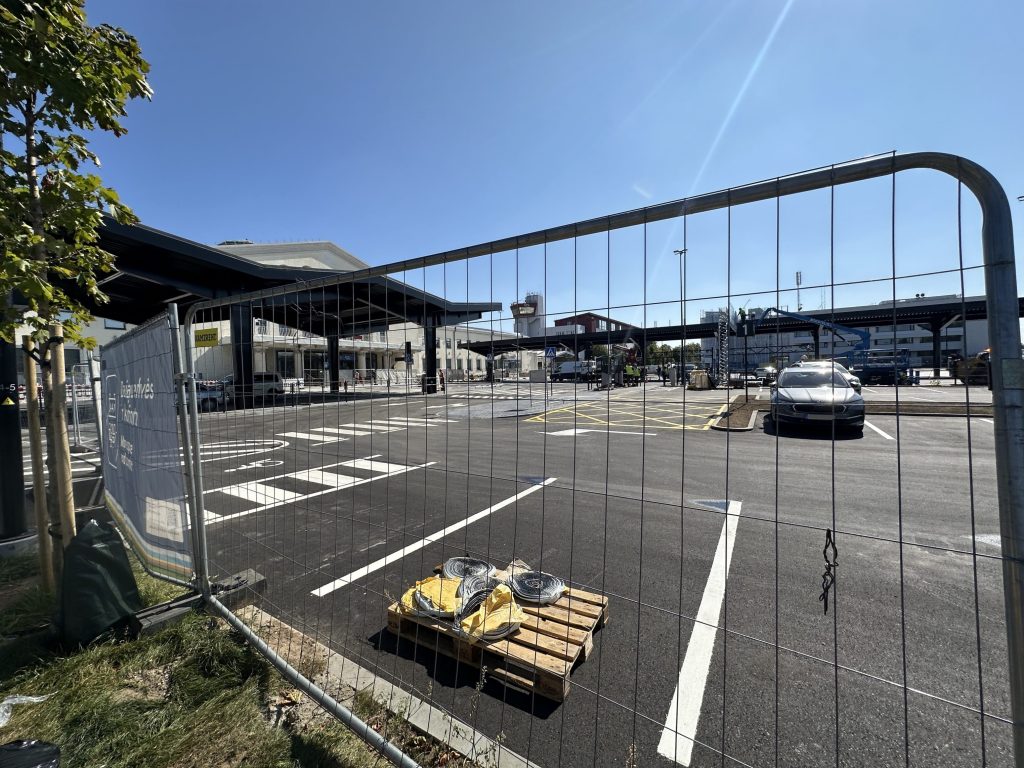 VNO aikštelių ir privažiavimo rekonstrukcija (Rodūnios kel. 2) - Parking facility - construction photos