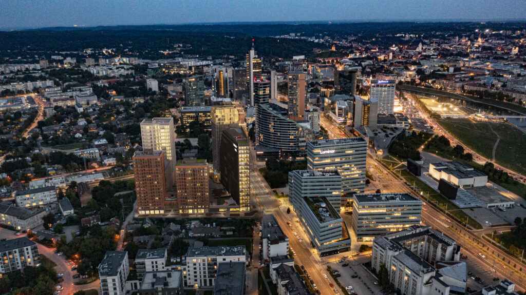 Horizontai (Releven) B korpusas (Lvivo g. 59) - Office center - visualization