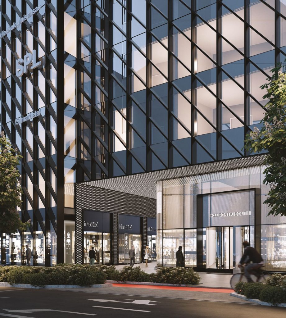 Horizontai (Releven) B korpusas (Lvivo g. 59) - Office center - visualization