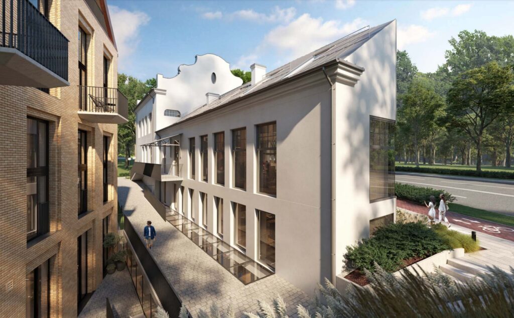 Vilniaus džiazas (verslo centras) (K. Vanagėlio g. 11) - Office center - visualization