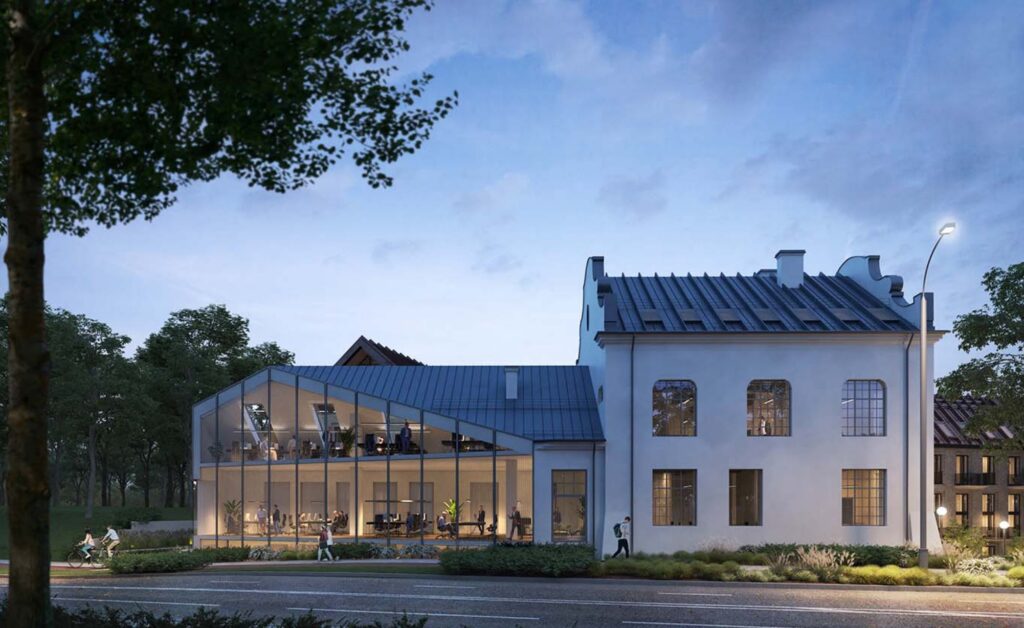 Vilniaus džiazas (verslo centras) (K. Vanagėlio g. 11) - Office center - visualization