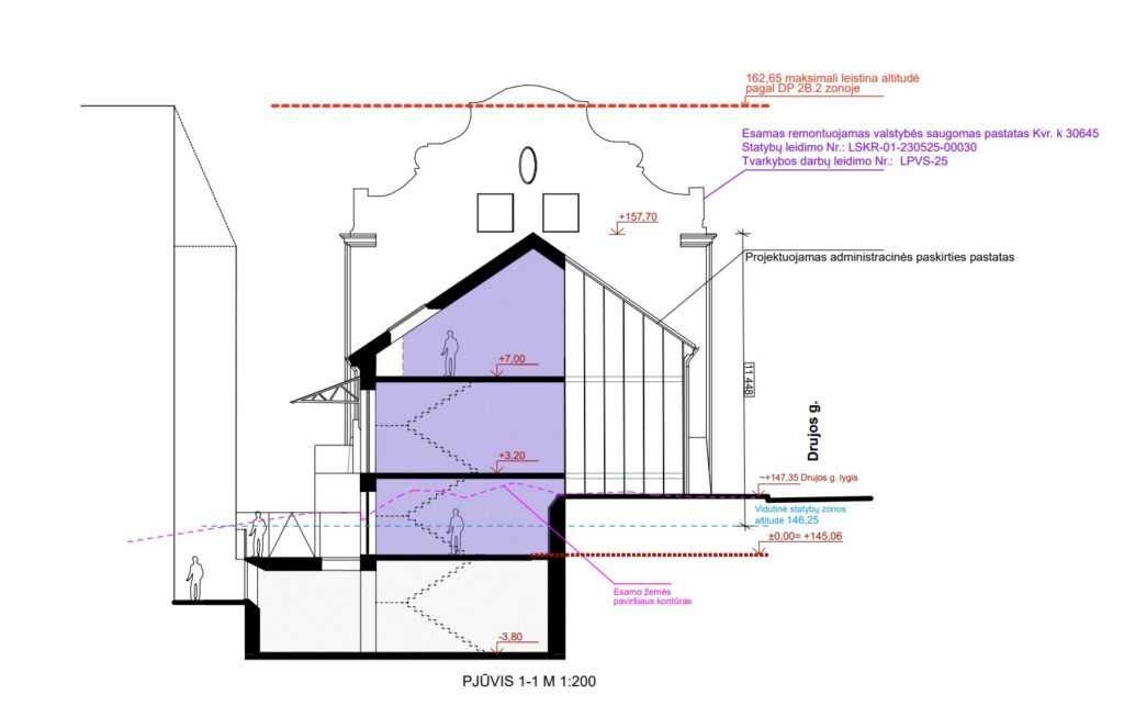 Vilniaus džiazas (verslo centras) (K. Vanagėlio g. 11) - Office center - visualization