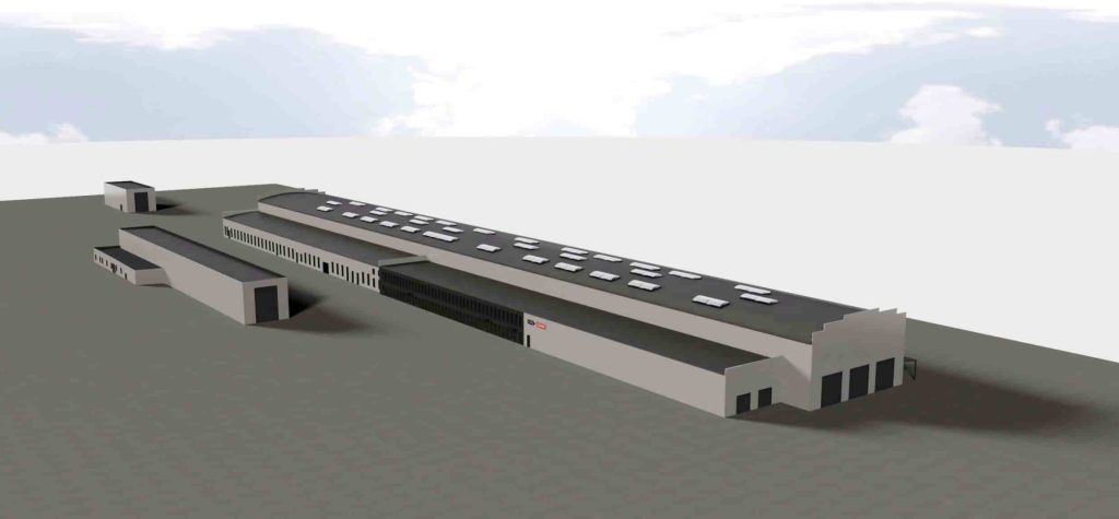 Elektrinių traukinių depo rekonstrukcija (Pramonės g. 78) - Dzelzceļš, Servisa termināls - vizualizācija