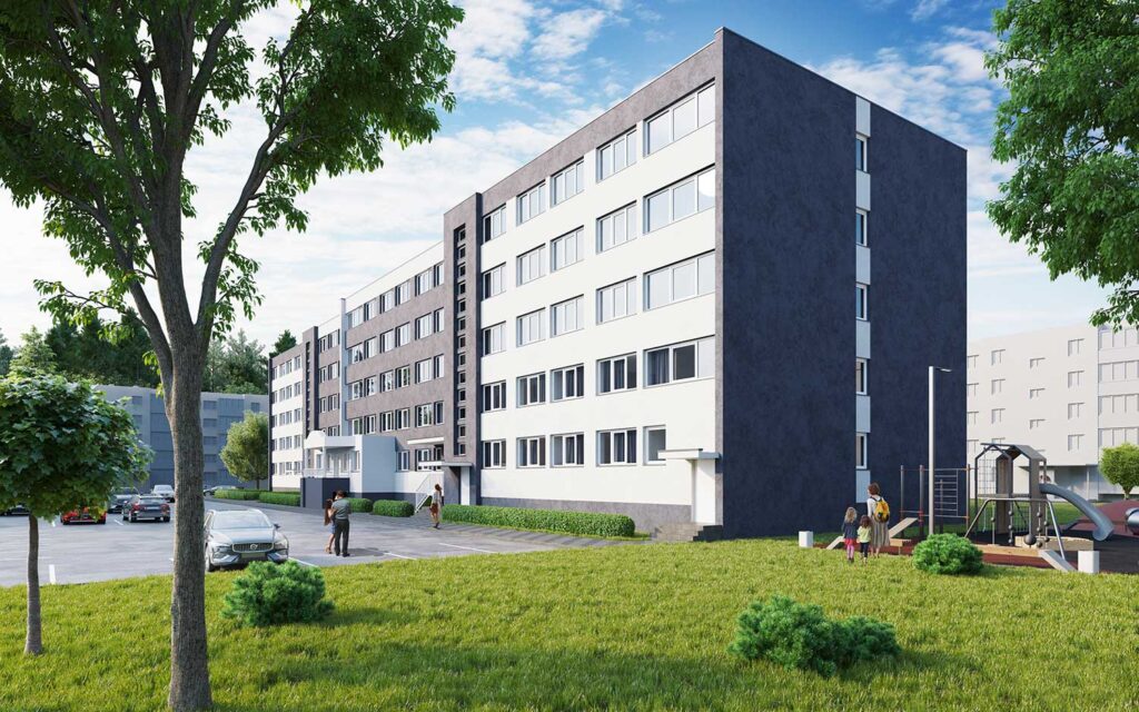 Genių 13A (Genių g. 13A) - Korterelamu - visuaalne