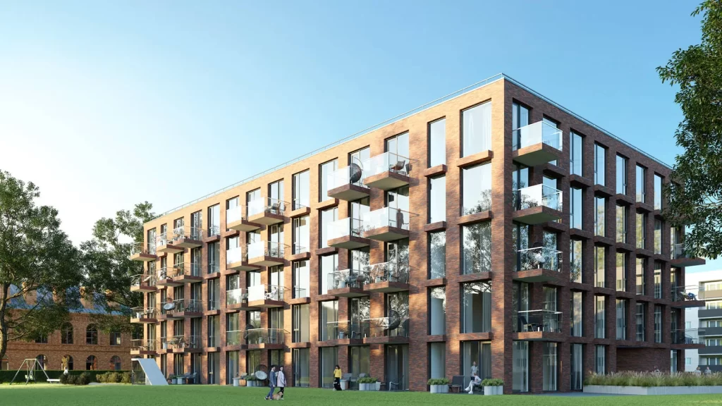 Panemunės apartamentai (Kampiškių g. 25) - Daudzdzīvokļu nams - vizualizācija