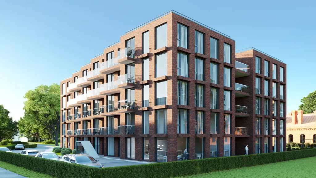 Panemunės apartamentai (Kampiškių g. 25) - Daudzdzīvokļu nams - vizualizācija