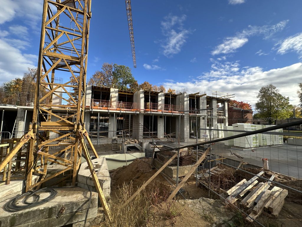 Panemunės apartamentai (Kampiškių g. 25) - Daudzdzīvokļu nams - būvdarbu attēli