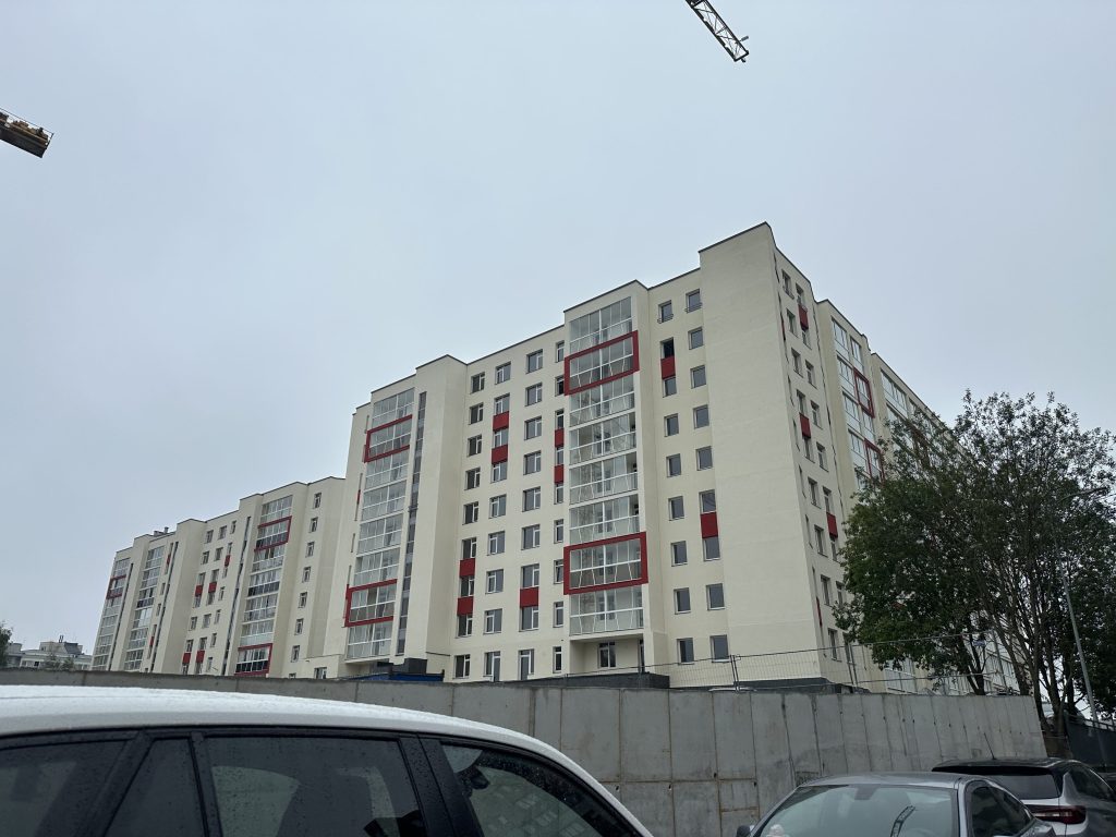 Leičių kiemas 7 etapas (Leičių g. 19) - Multi apartment - construction photos