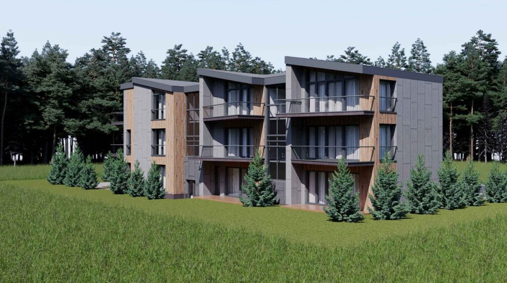 Ajerų g. 18B (Ajerų g. 18B) - Multi apartment - visualization