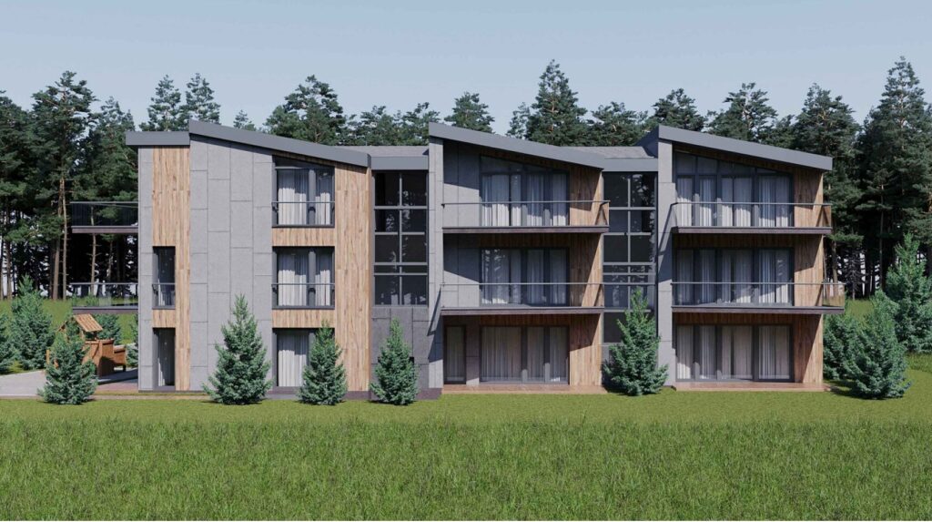 Ajerų g. 18B (Ajerų g. 18B) - Multi apartment - visualization