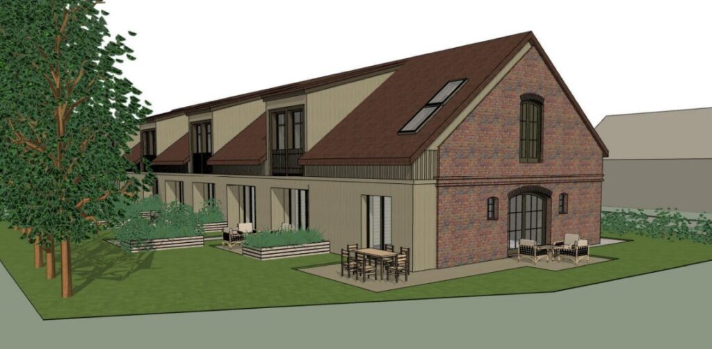 Ąžuolų g. 8 (Ąžuolų g. 8) - Korterelamu, Kuurort - visuaalne