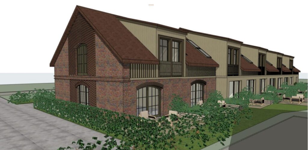 Ąžuolų g. 8 (Ąžuolų g. 8) - Korterelamu, Kuurort - visuaalne