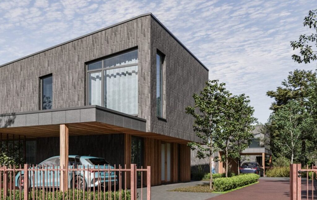 Bangų g. 26 (Bangų g. 26) - Private house community - visualization