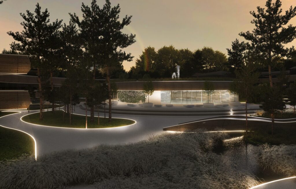 NATIVO (Kutninkų g. 25, 29, 31, 33, 23, 27, 35) - Maitinimo įstaiga, Daugiabutis, Ne maisto parduotuvė, Poilsio kompleksas - vizualizacija