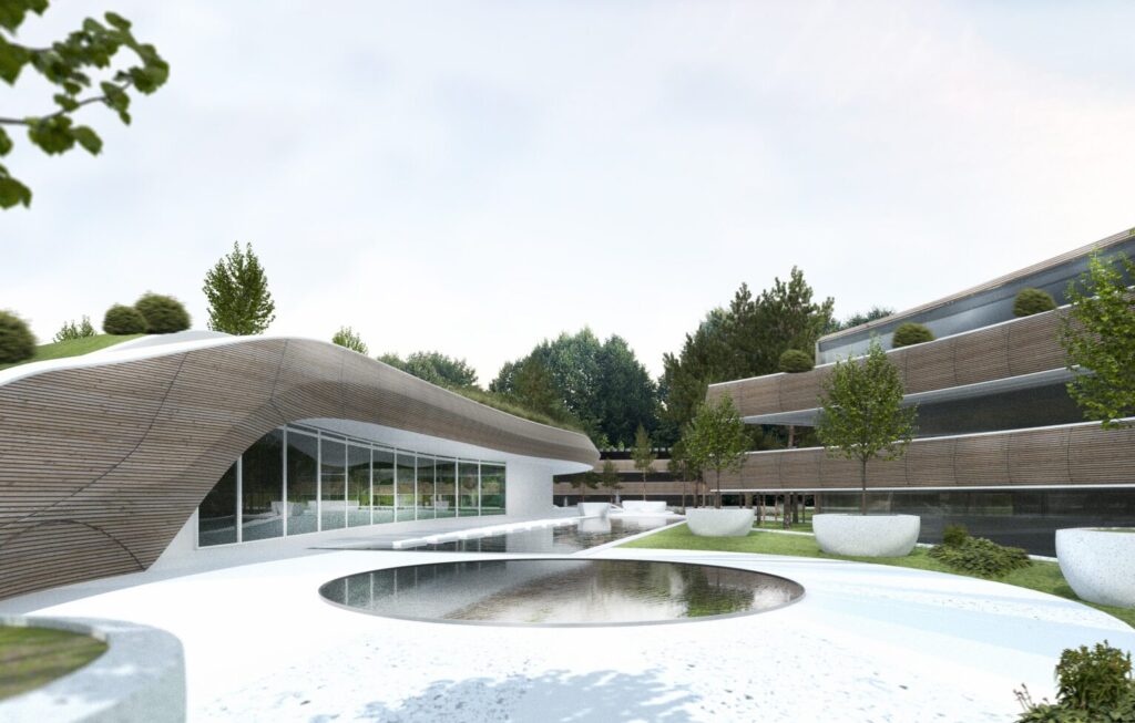 NATIVO (Kutninkų g. 25, 29, 31, 33, 23, 27, 35) - Maitinimo įstaiga, Daugiabutis, Ne maisto parduotuvė, Poilsio kompleksas - vizualizacija