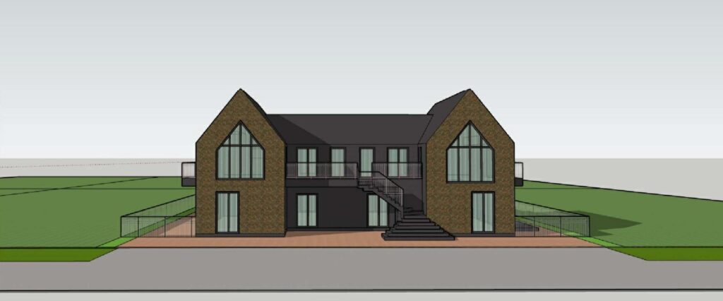 Dulksnos g. 36 (Dulksnos g. 36) - Row housing - visualization