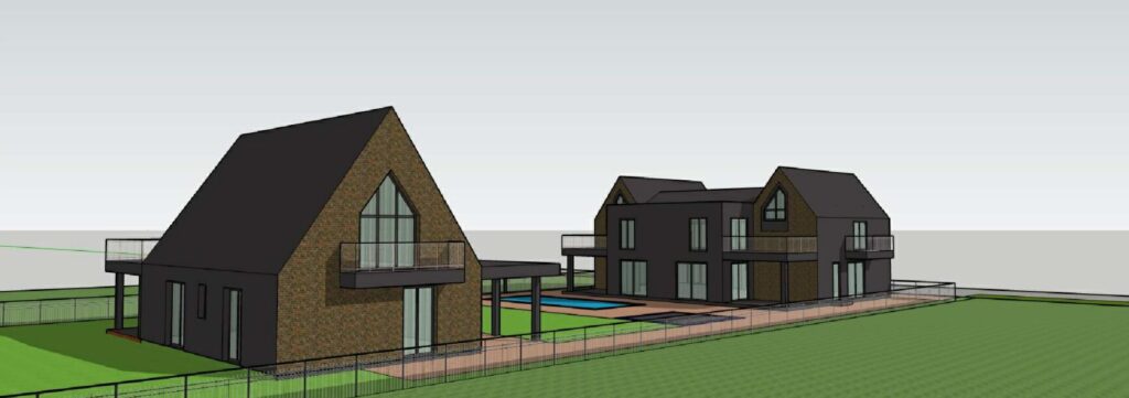 Dulksnos g. 36 (Dulksnos g. 36) - Row housing - visualization