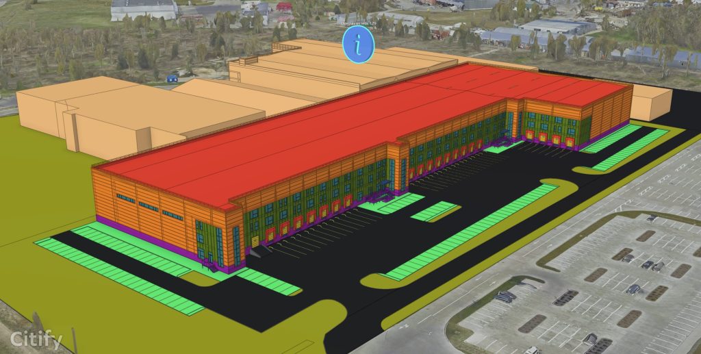 Dzelzavas iela 129 (Dzelzavas iela 129) - Warehouse / Distribution center - visualization