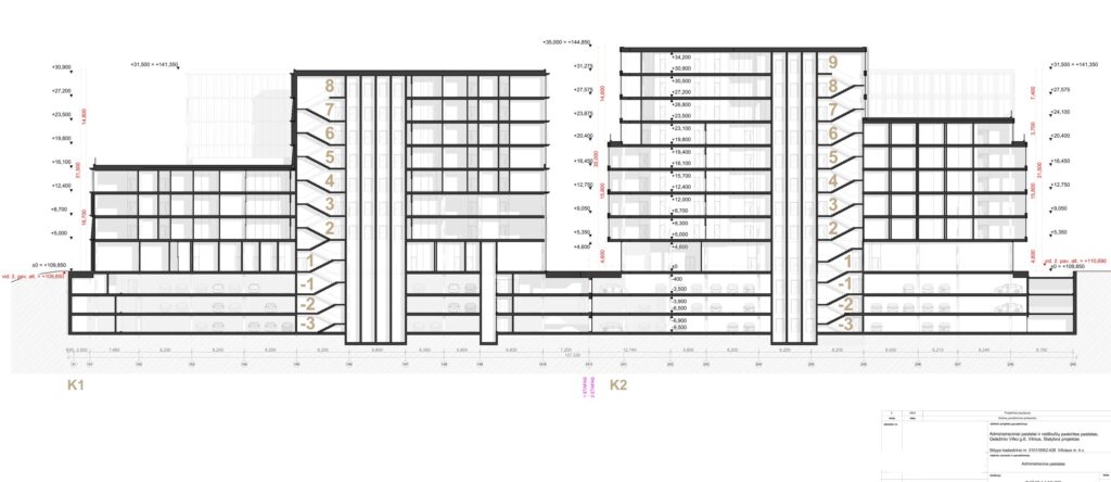 Geležinio Vilko g. 6A 1 etapas (Geležinio Vilko g. 6A) - Büroohoone - visuaalne