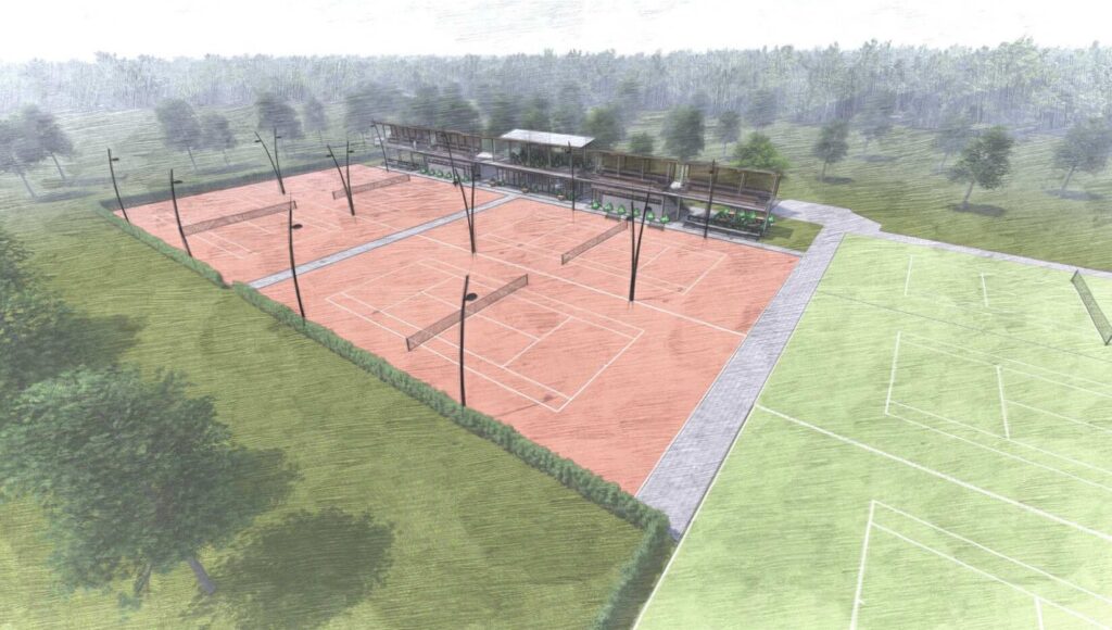 Gėlių a. 1A (Gėlių a. 1A) - Sports field or court - visualization