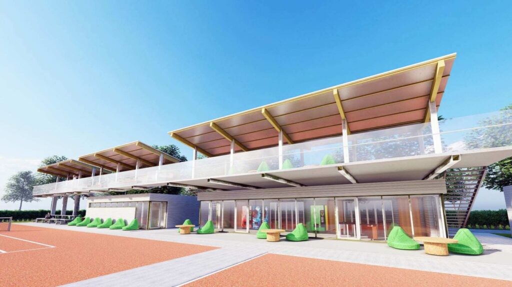 Gėlių a. 1A (Gėlių a. 1A) - Sports field or court - visualization