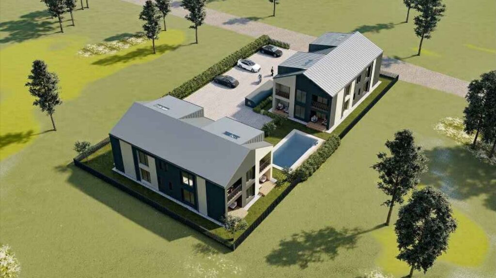 Genio g. 46 (Genio g. 46) - Row housing - visualization