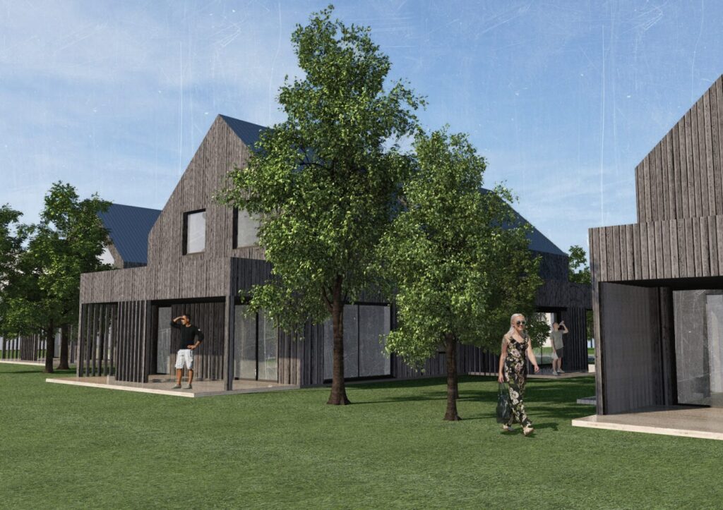 Genio g. 54B (Genio g. 54B) - Row housing - visualization