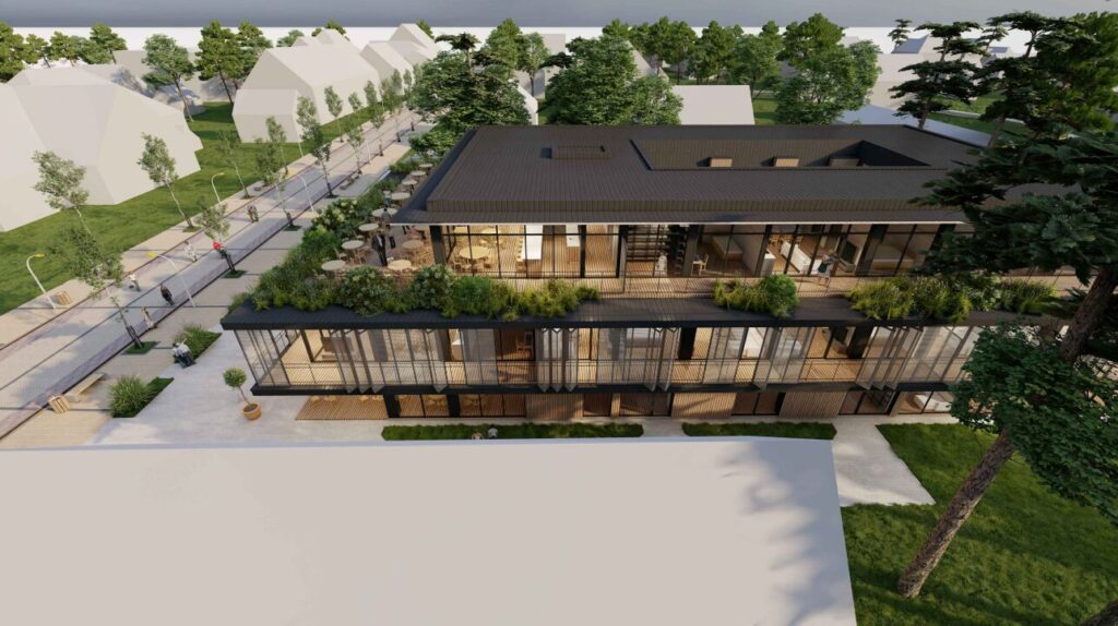 J. Basanavičiaus g. 16 (J. Basanavičiaus g. 16) - Maitinimo įstaiga, Viešbutis - vizualizacija